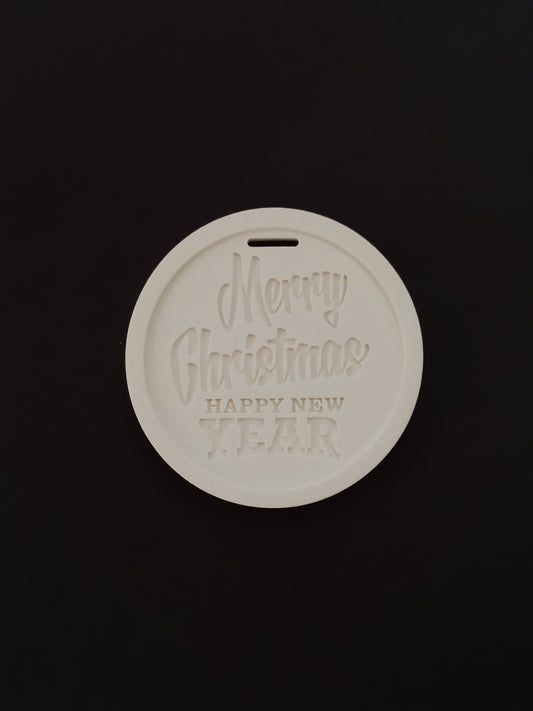 colgante de yeso(Navidad)