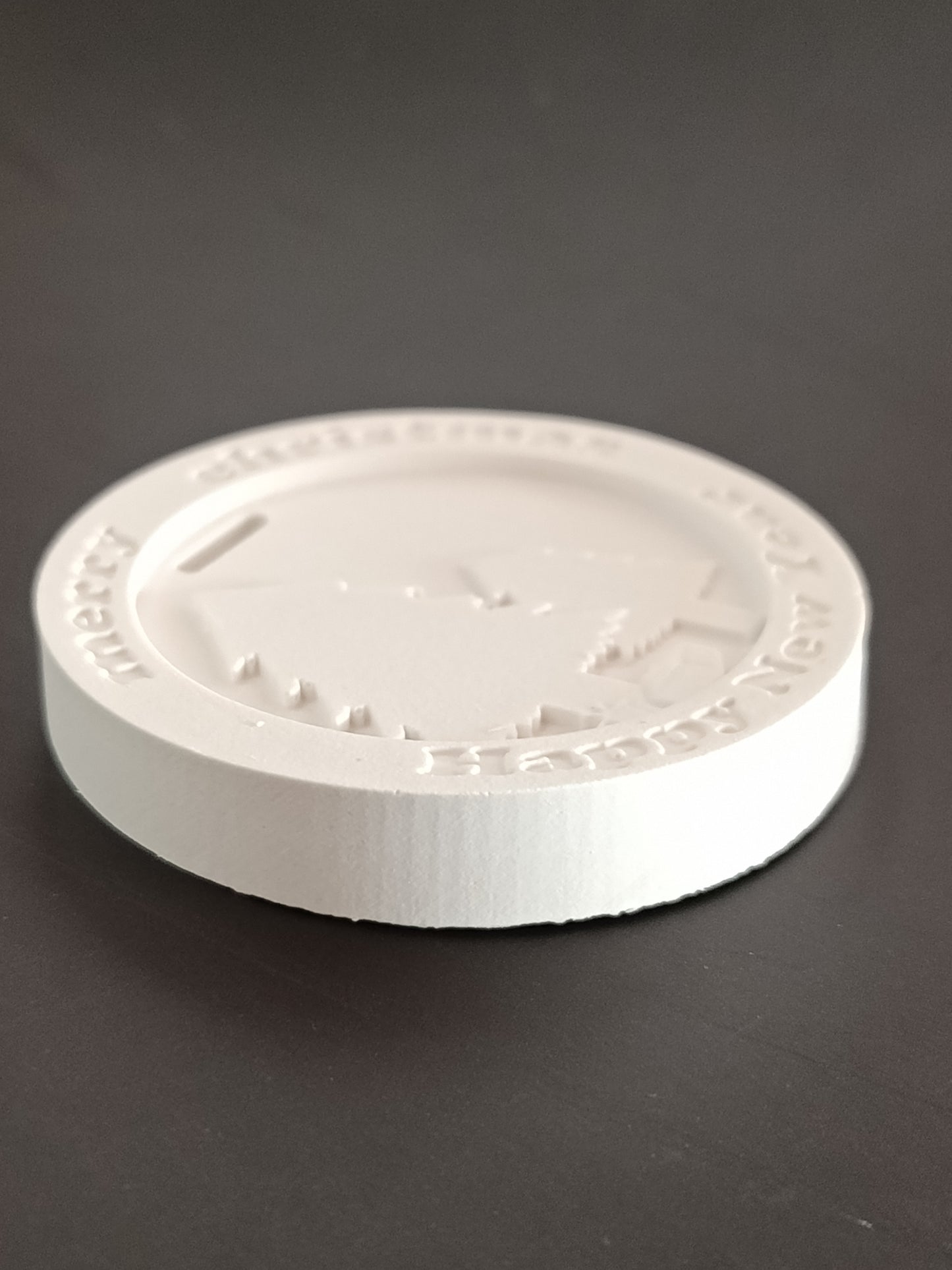 colgante de yeso(Navidad)