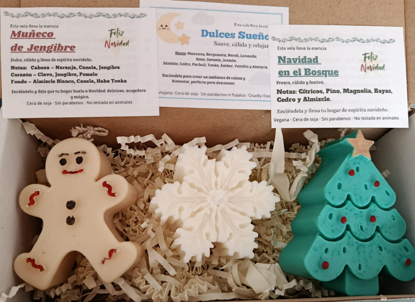 Set de Velas Navideñas