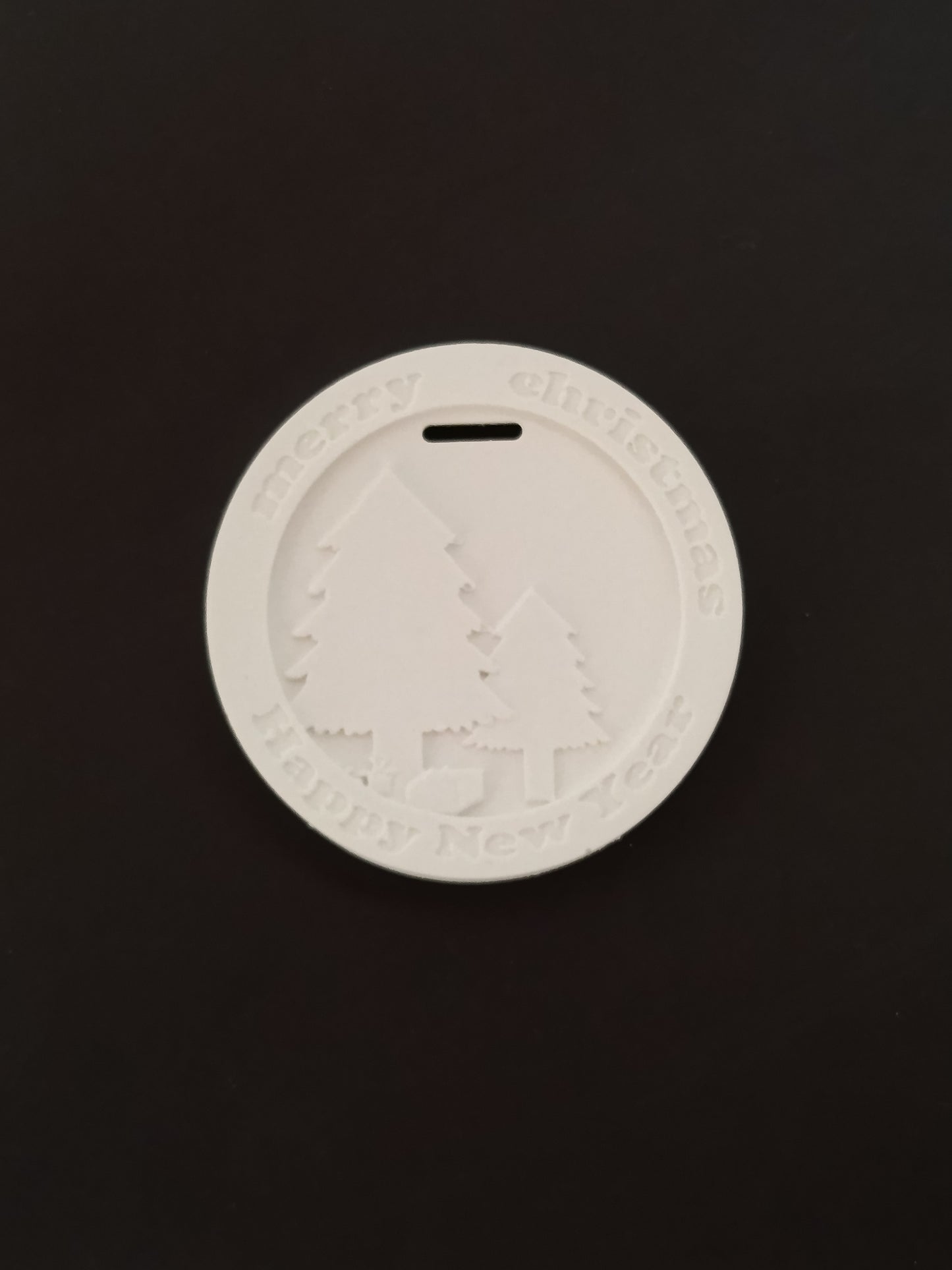 colgante de yeso(Navidad)